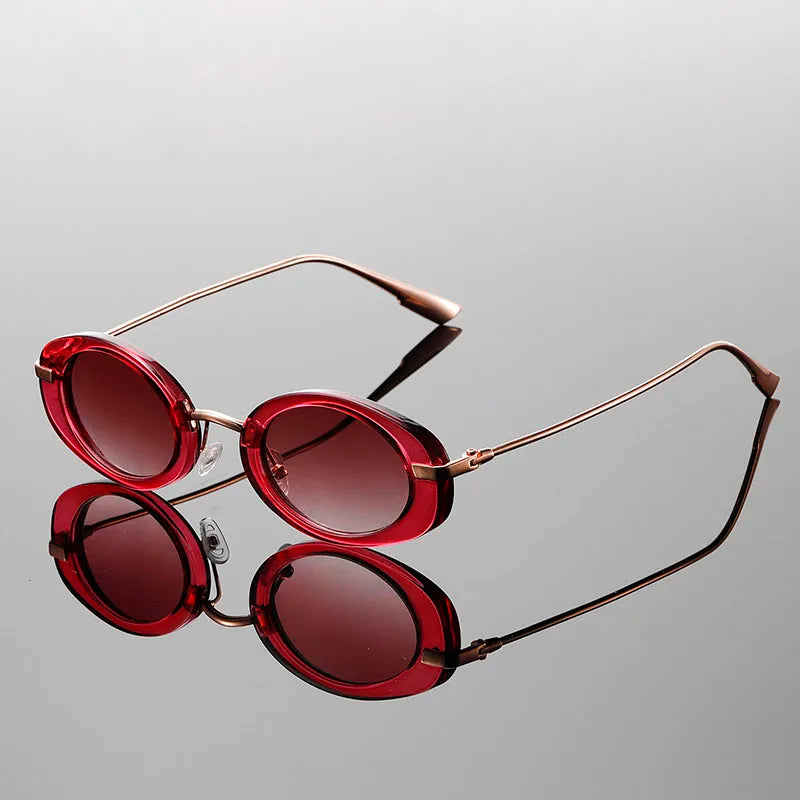 Avery Retro Oval Sunnies