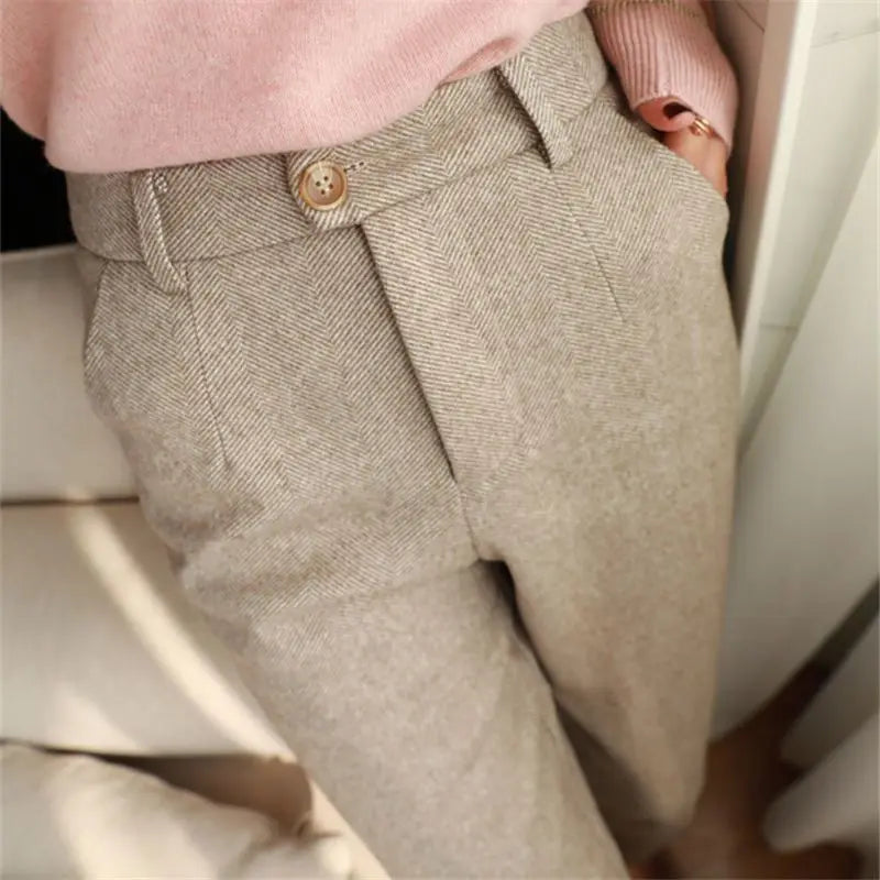 Elise High-Waist Trousers