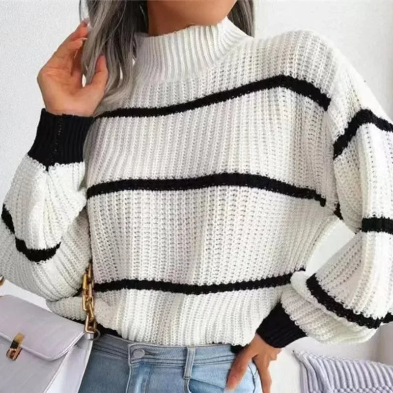 Iris High Neck Sweater