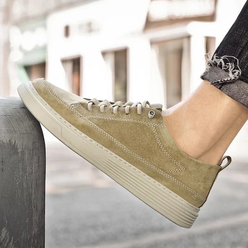 Suede Leather Shoe