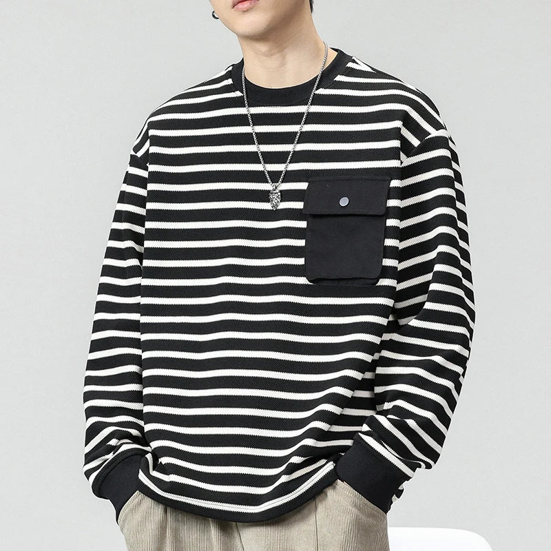 Urban Stripe Pullover