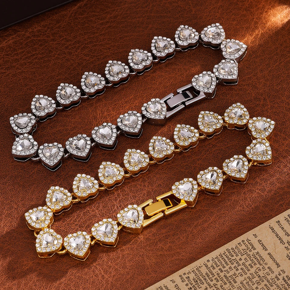 Martha Heart Diamond Bracelet