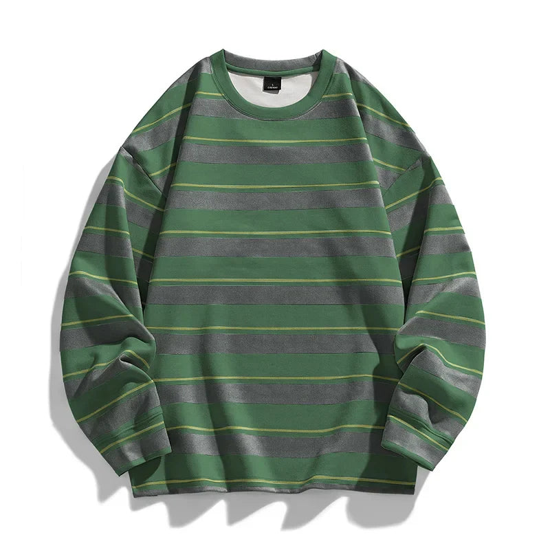 Vintage Striped Sweatshirt