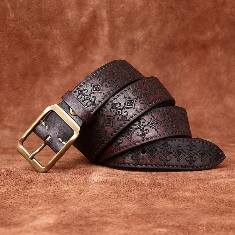 Dante Carved Belt