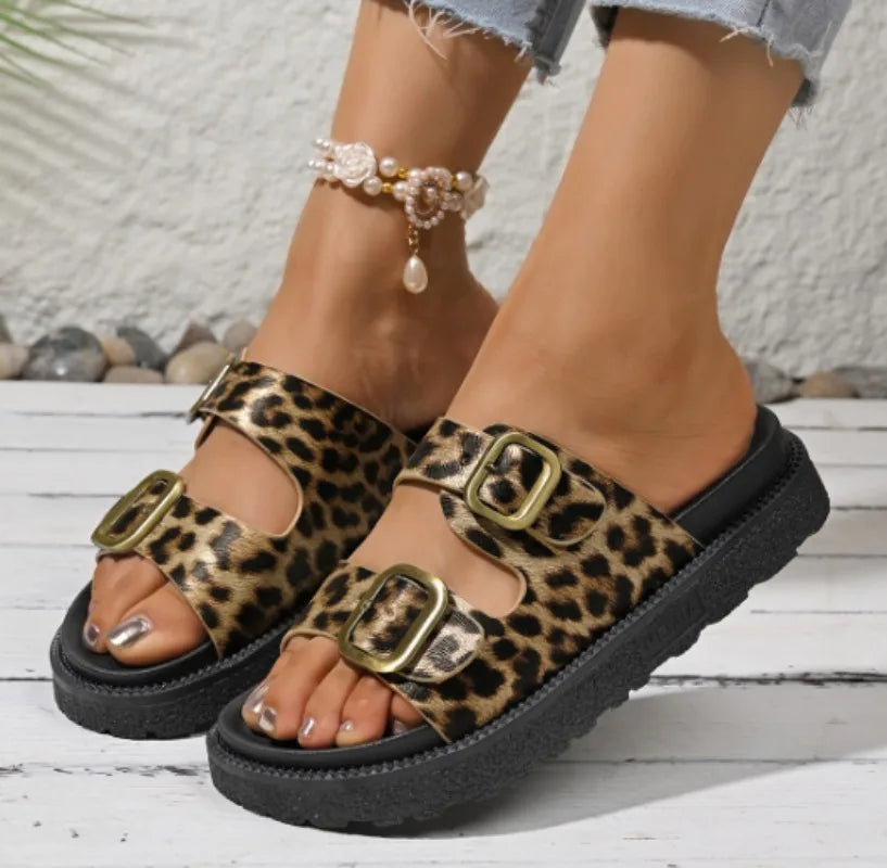 Camila Buckle Strap Sandals