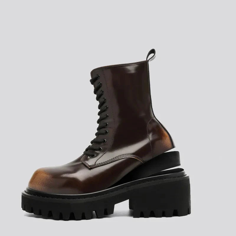 Grant High-Top Leather Boots
