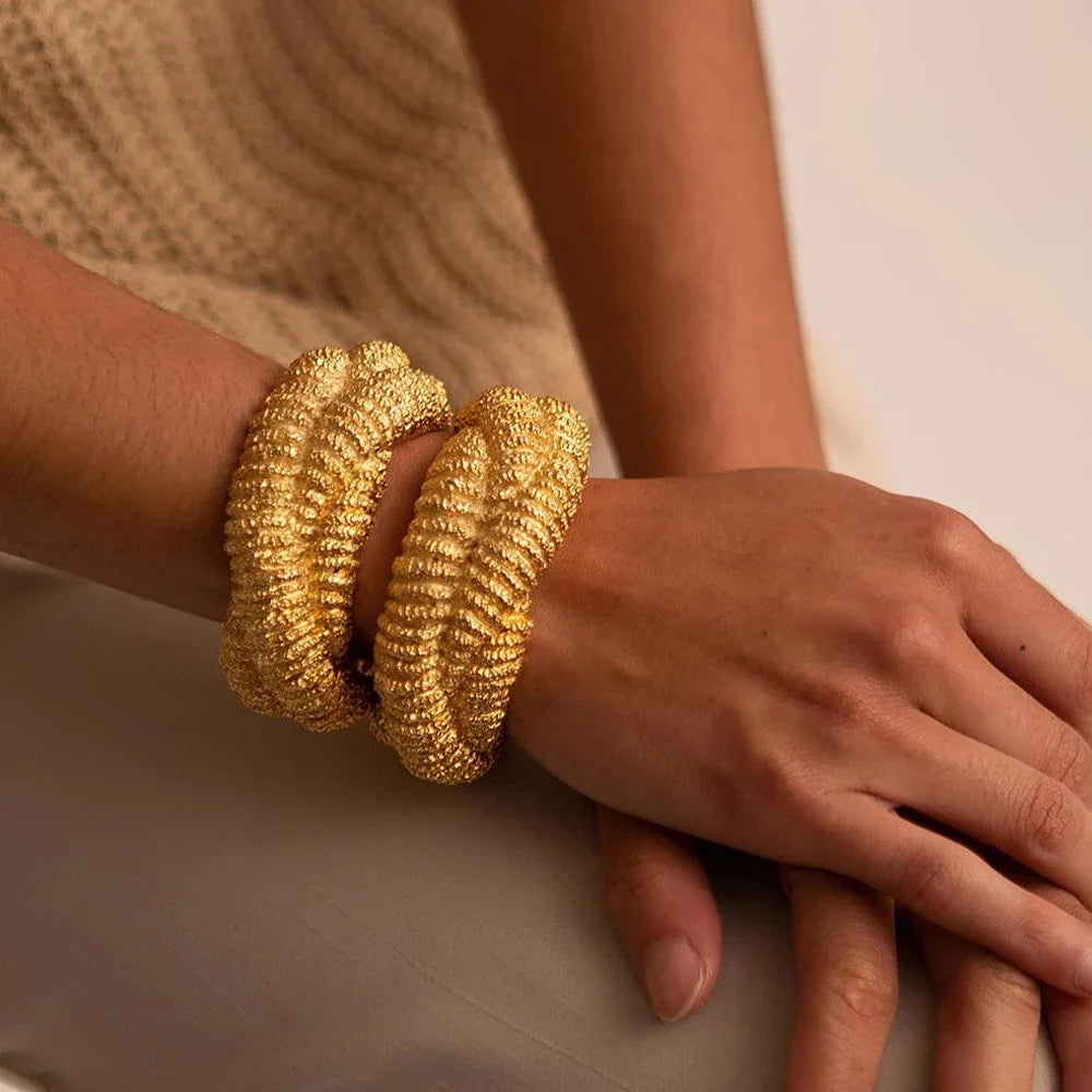 Thalia Lava Cuff Bracelet