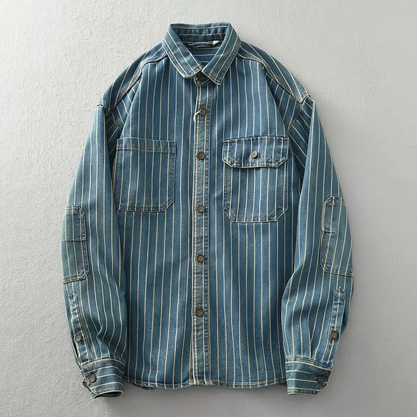Vintage Cotton Button-Up