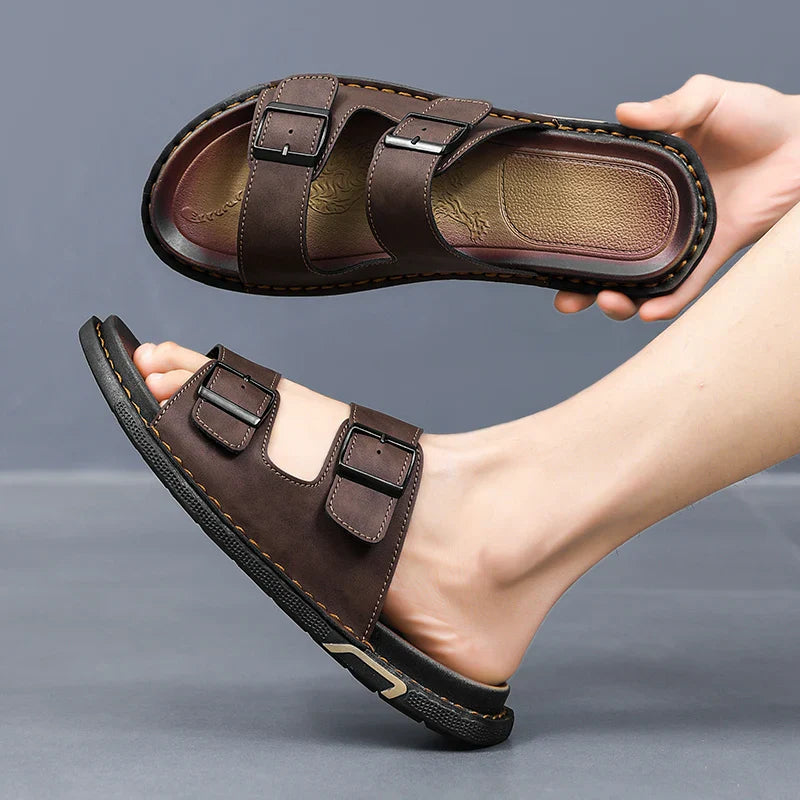 Mason Leather Sandals