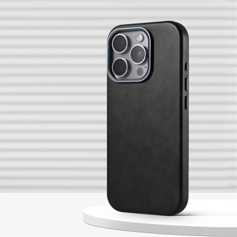 Verona Retro MagSafe Leather Case