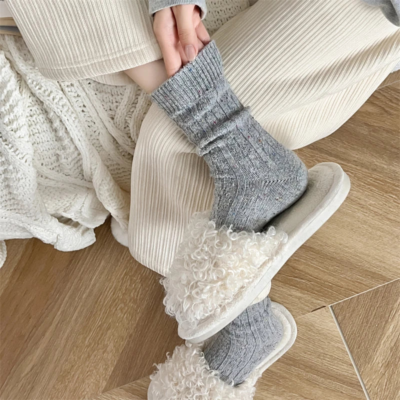 Aria Wool Crew Socks