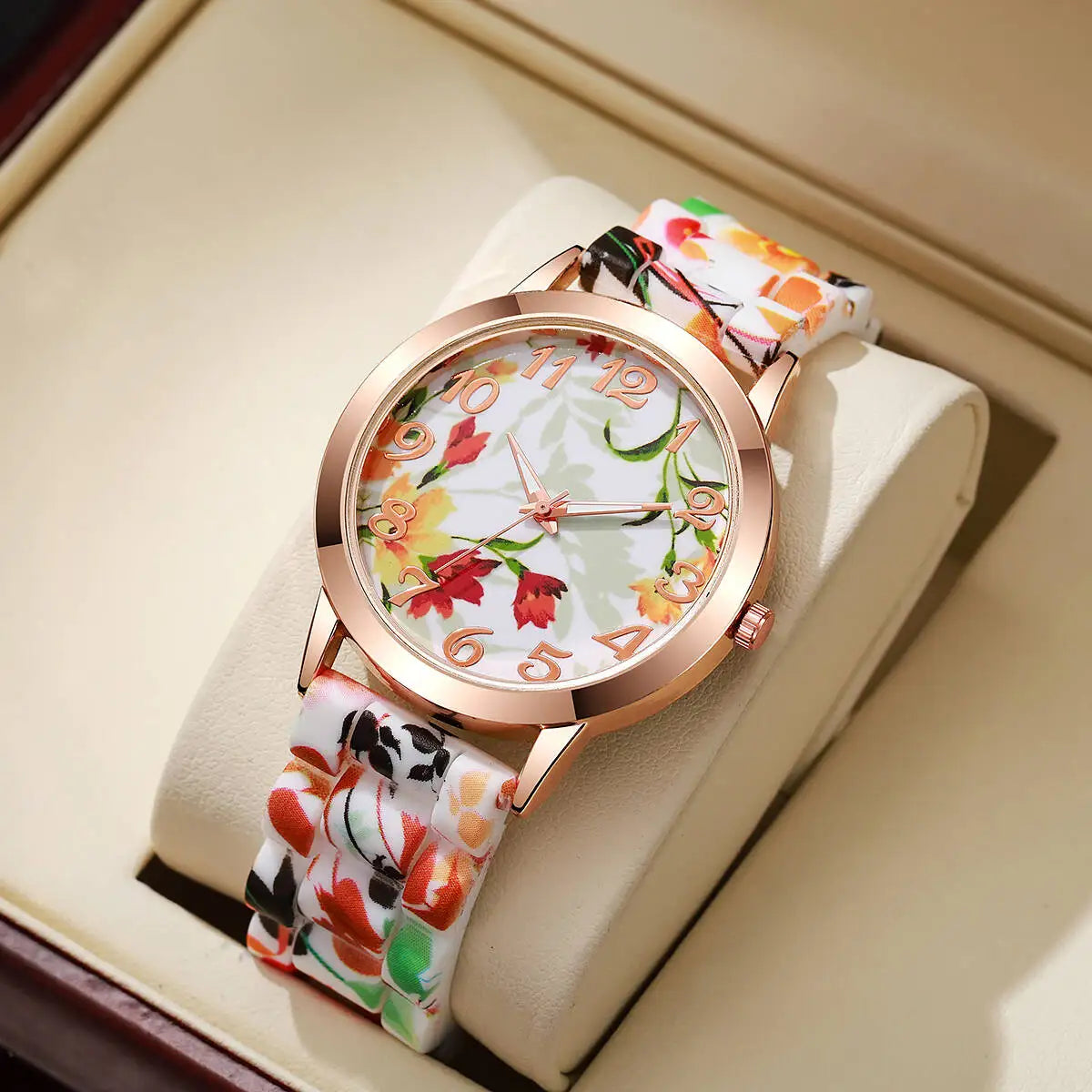 Flora Silicone Watch