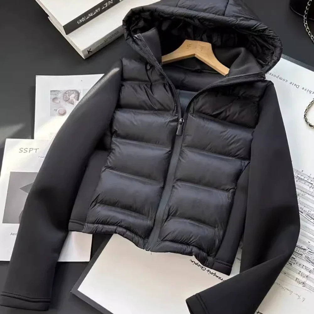 Liora Neoprene Puffer Jacket