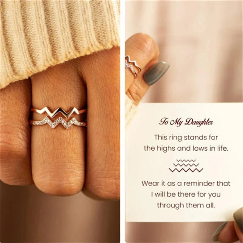 Elysia™ | Highs and Lows Ring