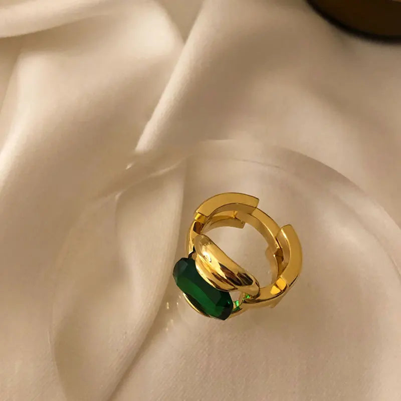 Livia Green Stone Ring