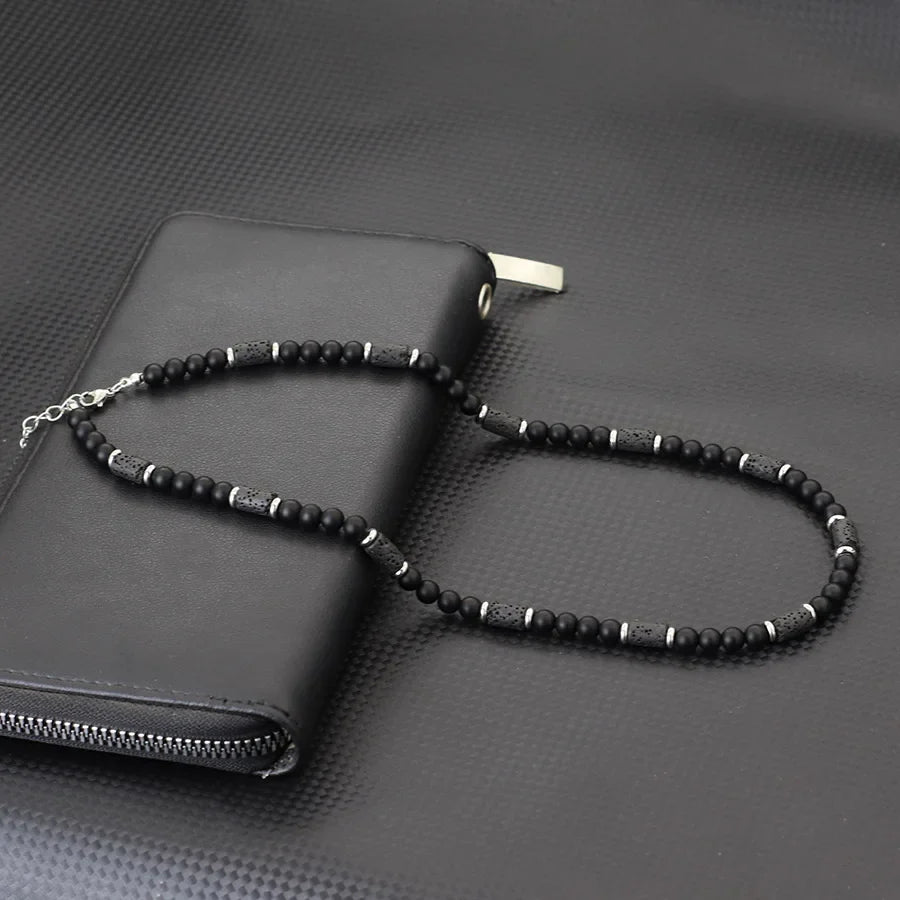 Orion Stone Bead Necklace