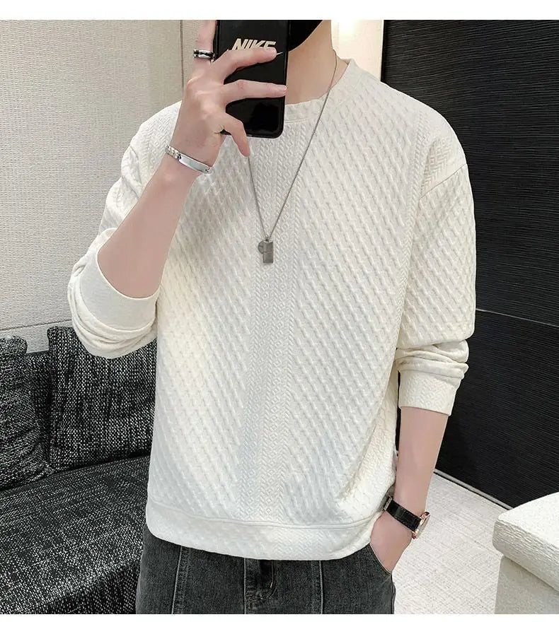Waffle-Knit Sweater