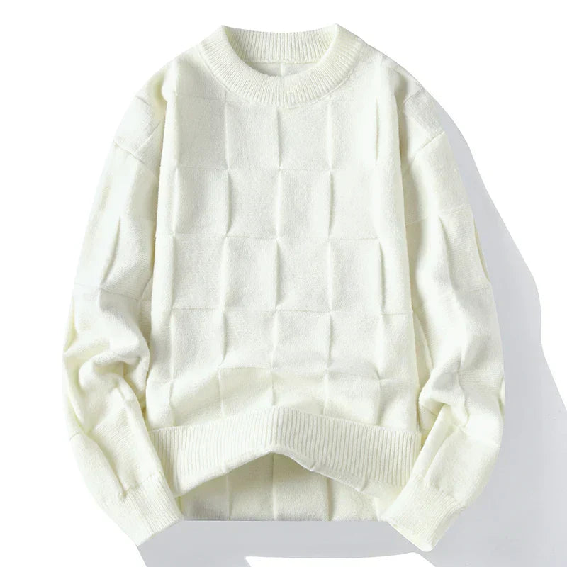 Textured Knit Pullover