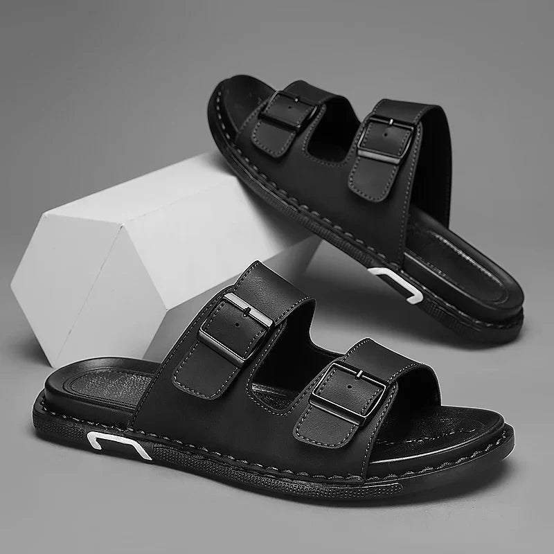 Mason Leather Sandals