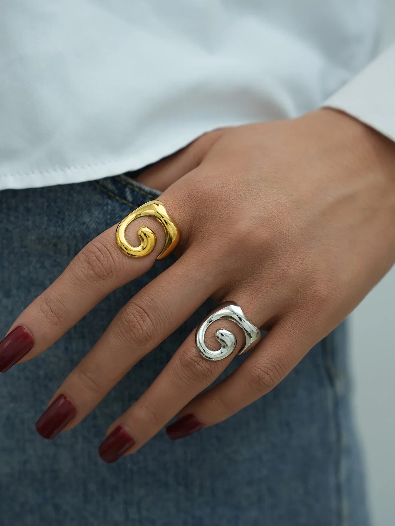 Isla Minimalist Open Ring