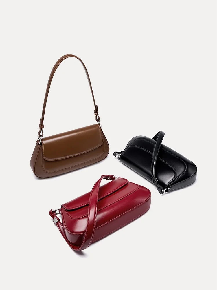 Mara Leather Saddle Bag