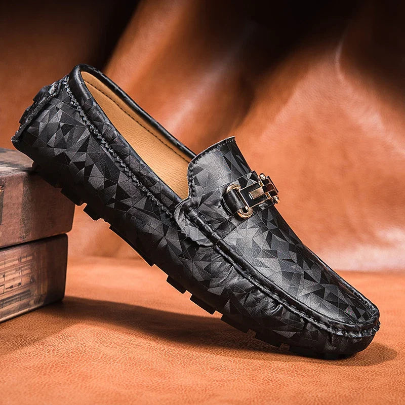 Berti Buckle Loafers