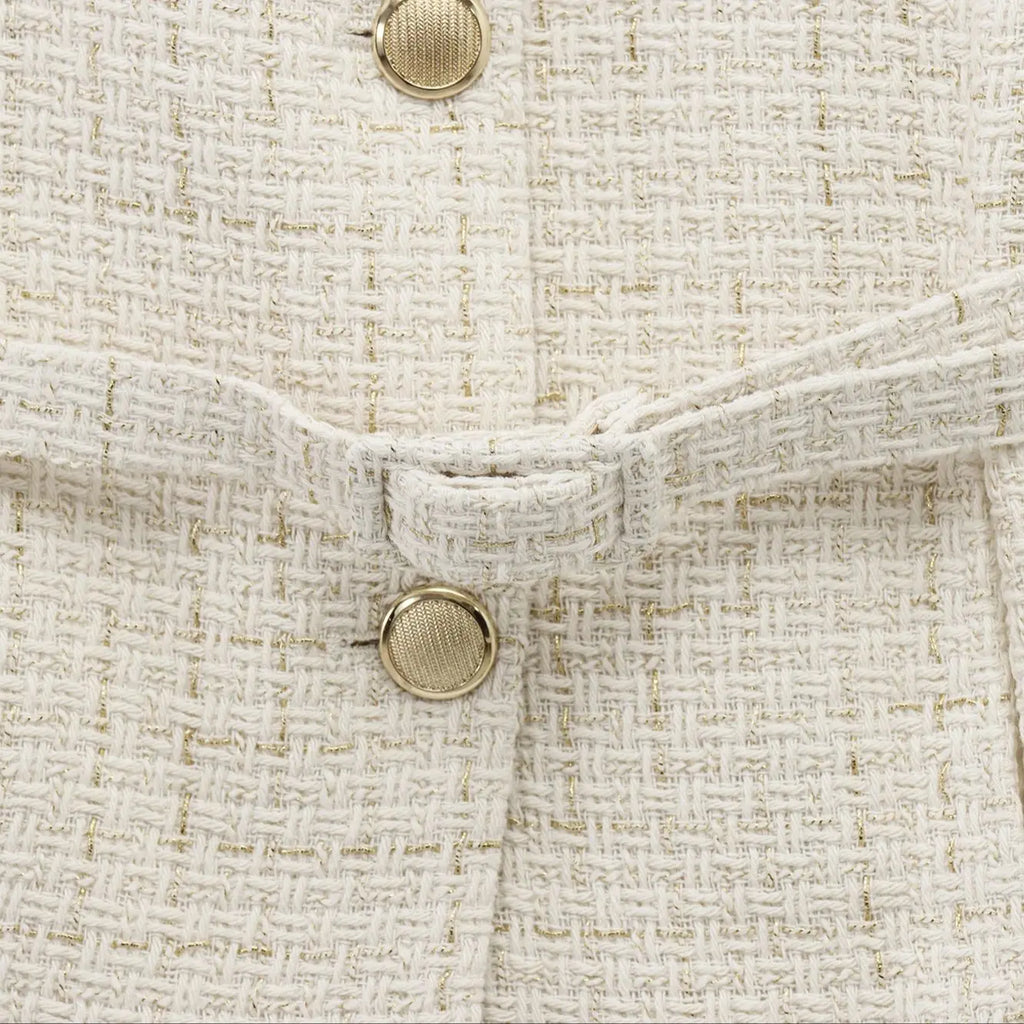 Amélie Cream Tweed Jacket