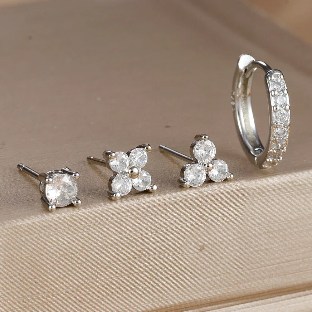 Aria Gold Earring Set