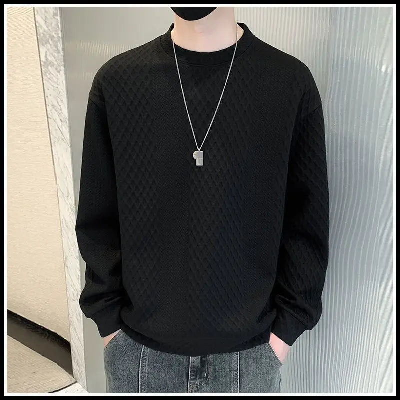 Waffle-Knit Sweater