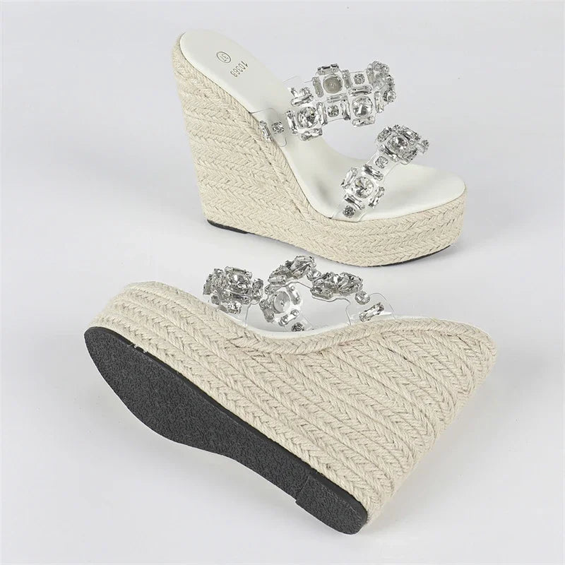 Amara Suede Tassel Sandals