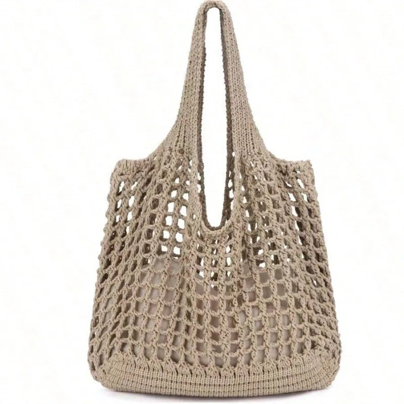 Lina Crochet Beach Bag