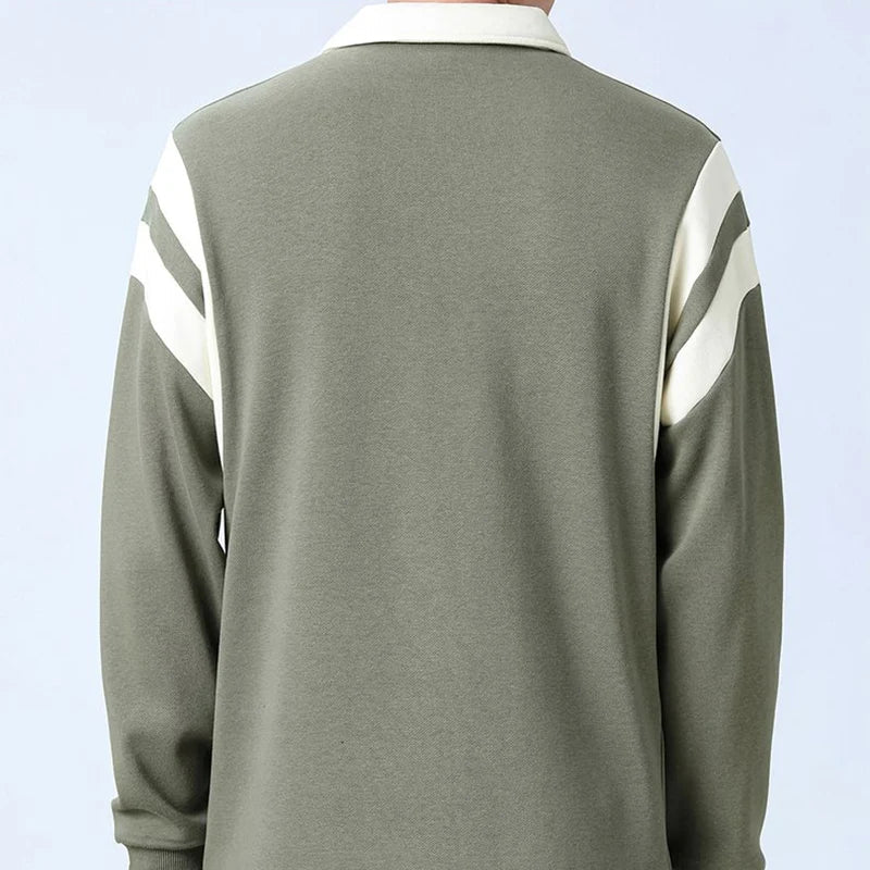 Quarter-Zip Cotton Pullover