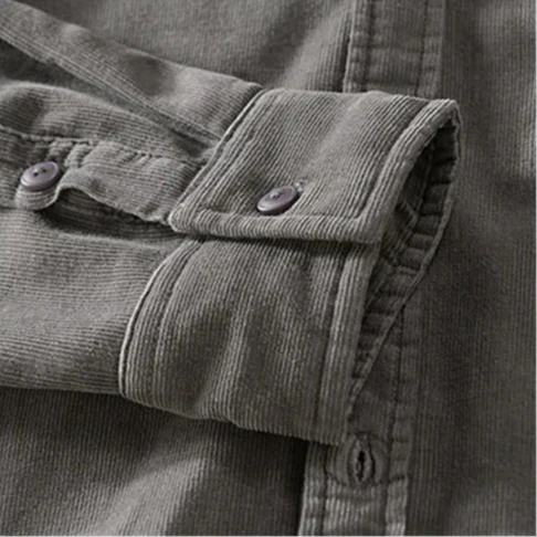 Enzo™ | Classic Corduroy Shirt