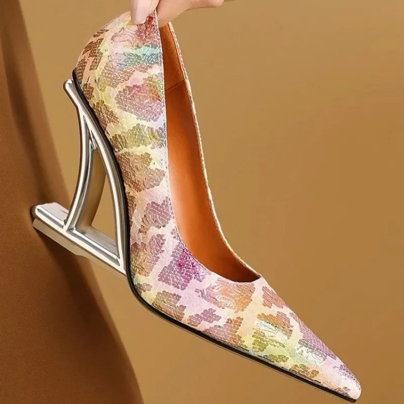 Ramona Floral Heels