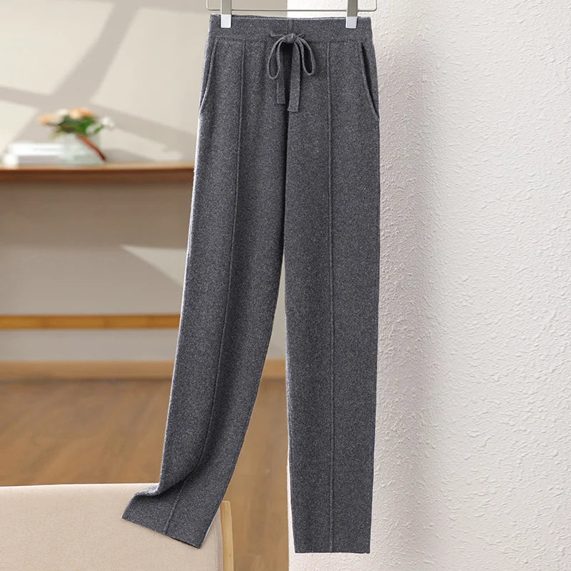 Maeve Wool Knit Pants