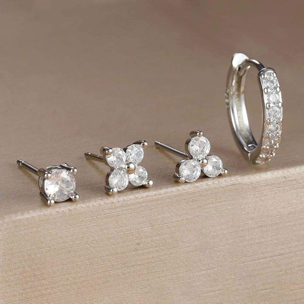 Aria Gold Earring Set