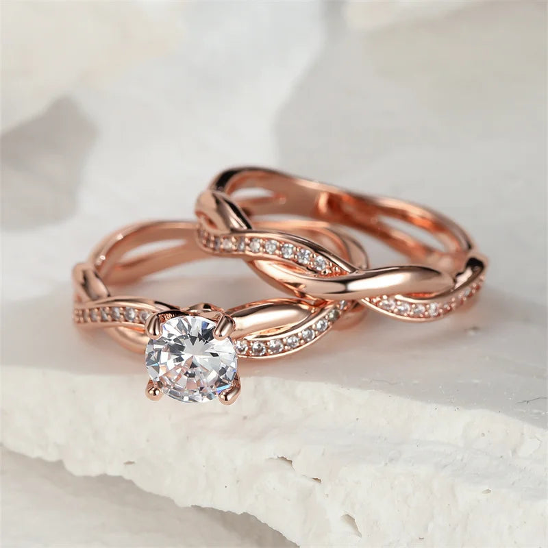 Celeste Zircon Bridal Set