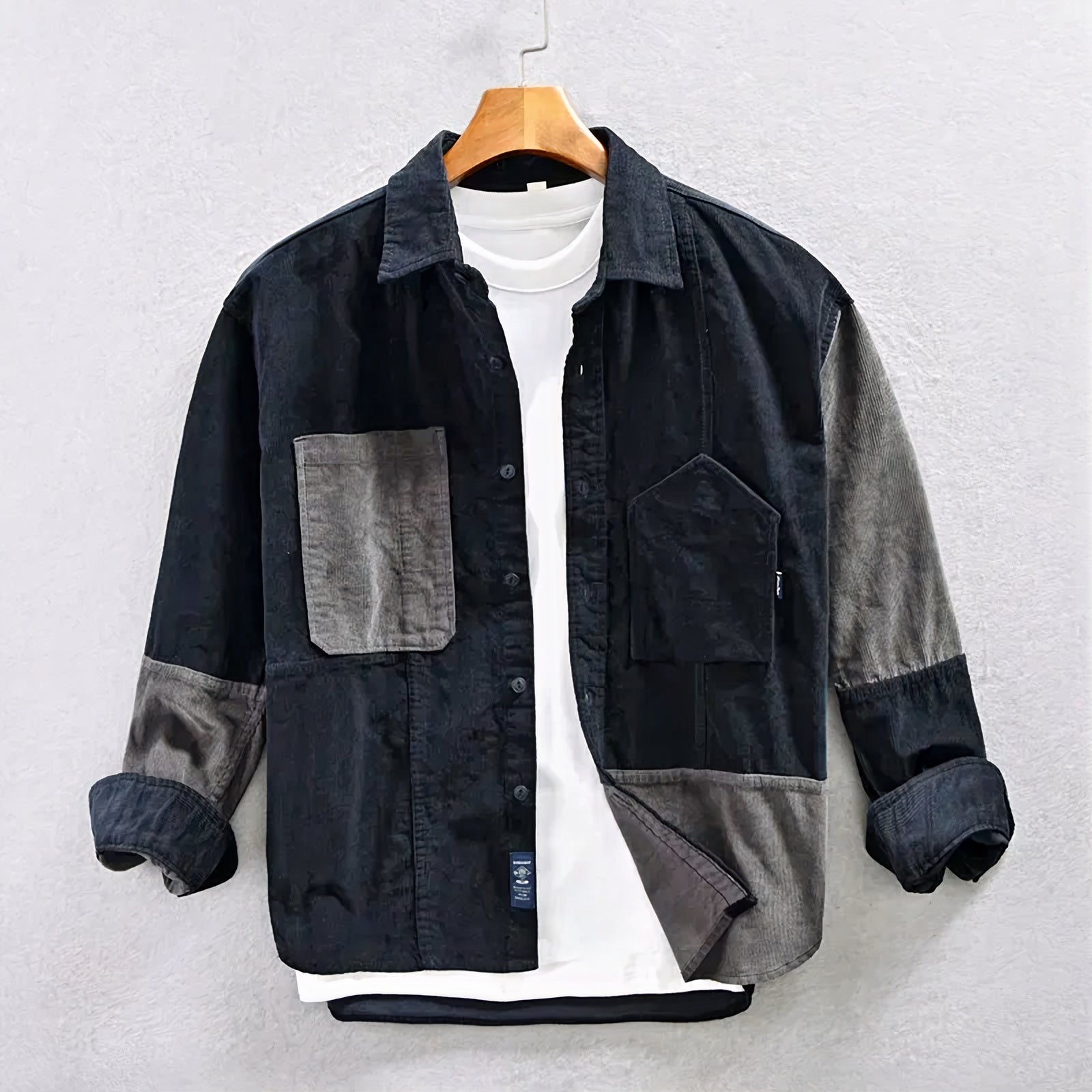 Two Tone Corduroy Jacket