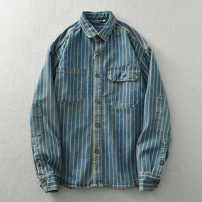 Vintage Cotton Button-Up