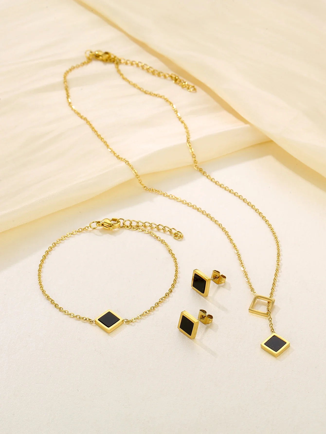 Elise Stone Jewelry Set