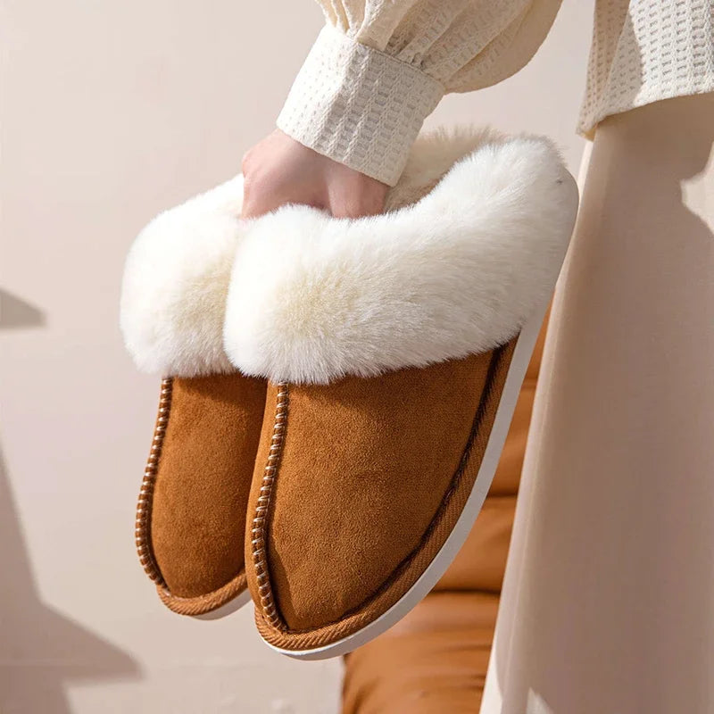 Mila Faux Fur Slippers