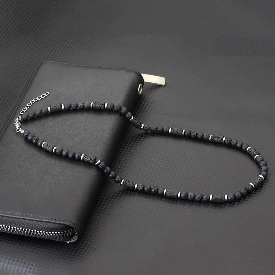 Orion Stone Bead Necklace