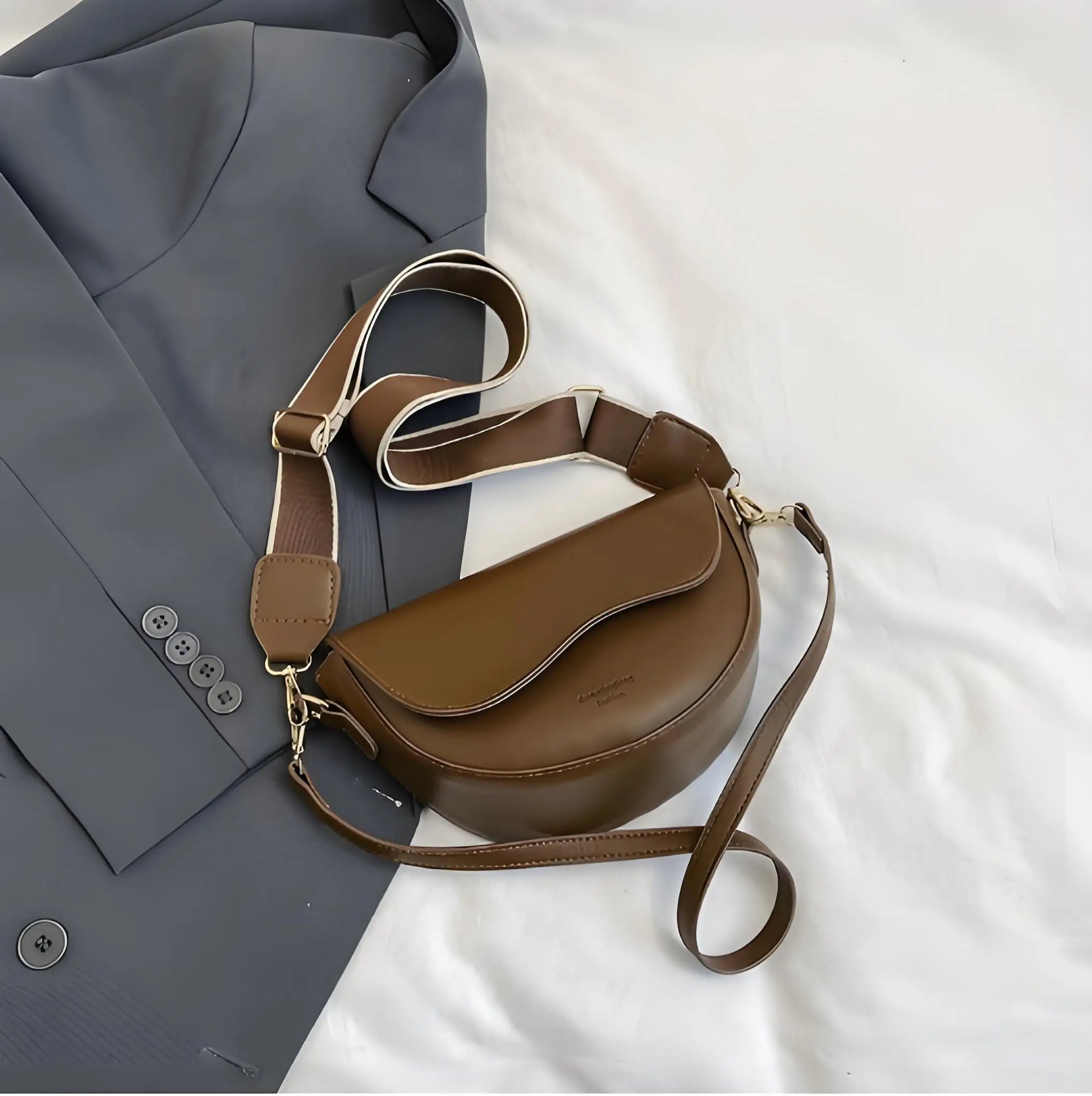 Elise Saddle Crossbody Bag