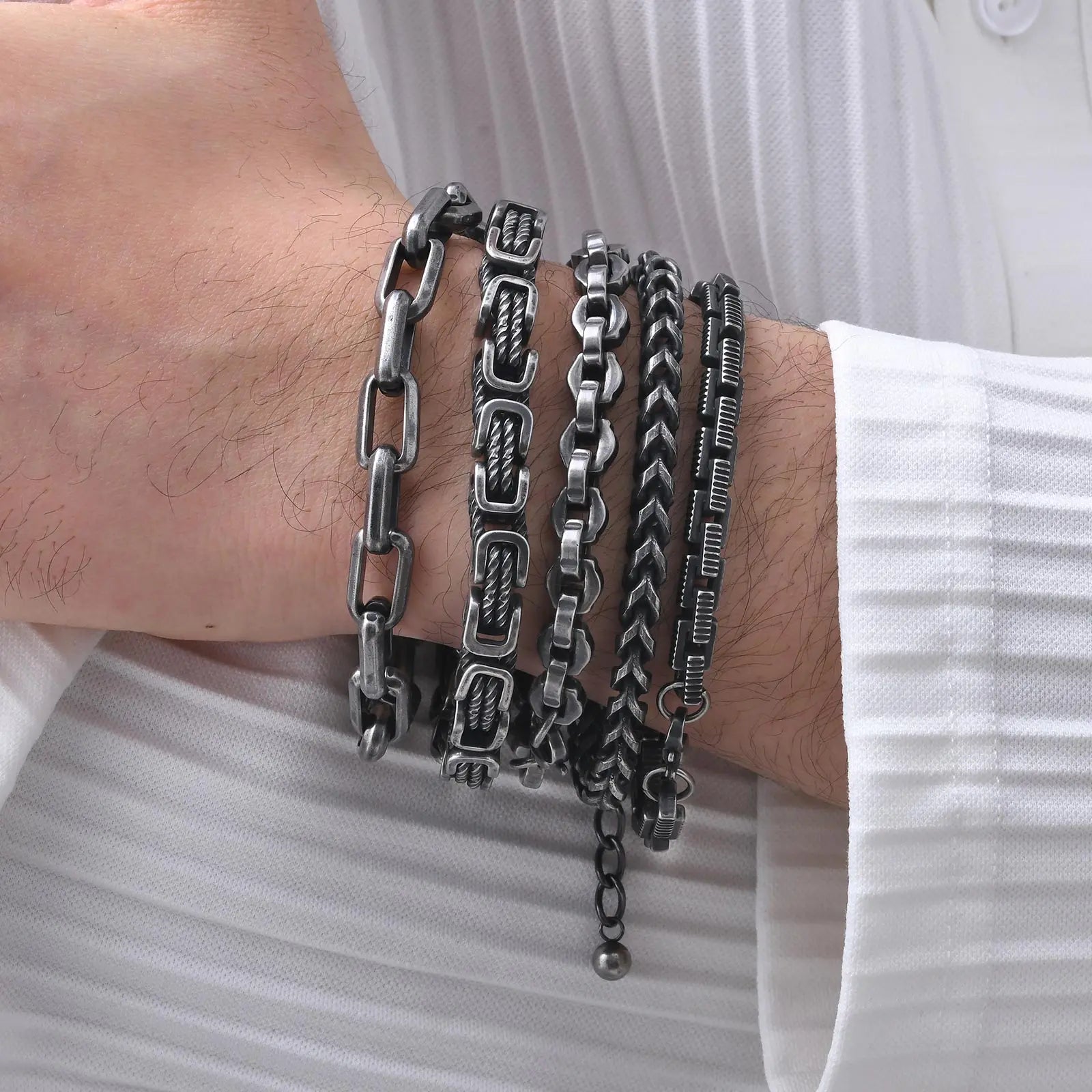 Nero Byzantine Bracelet