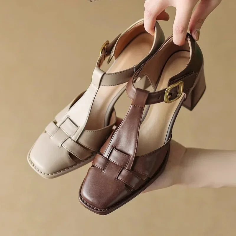 Madeline Block Heels