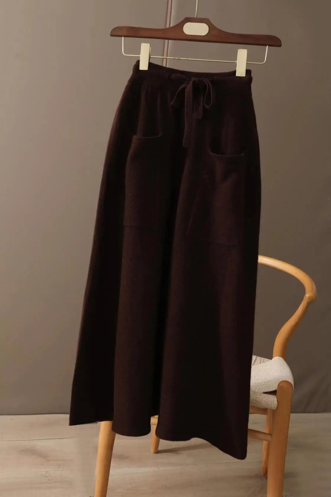 Clara Wool A-Line Skirt