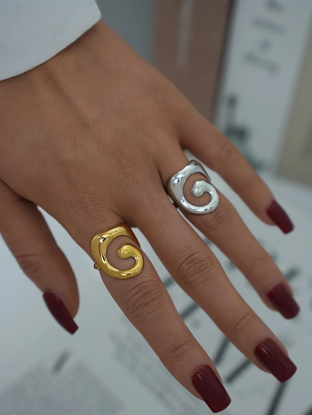 Isla Minimalist Open Ring