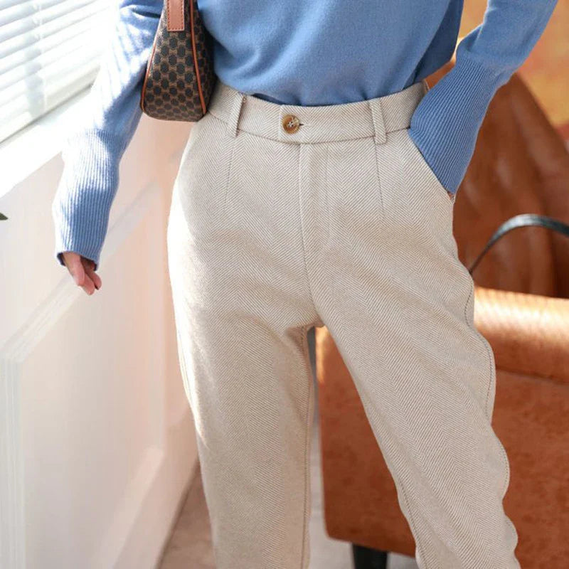 Elise High-Waist Trousers