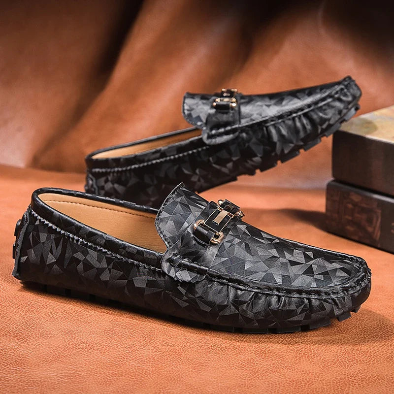 Berti Buckle Loafers