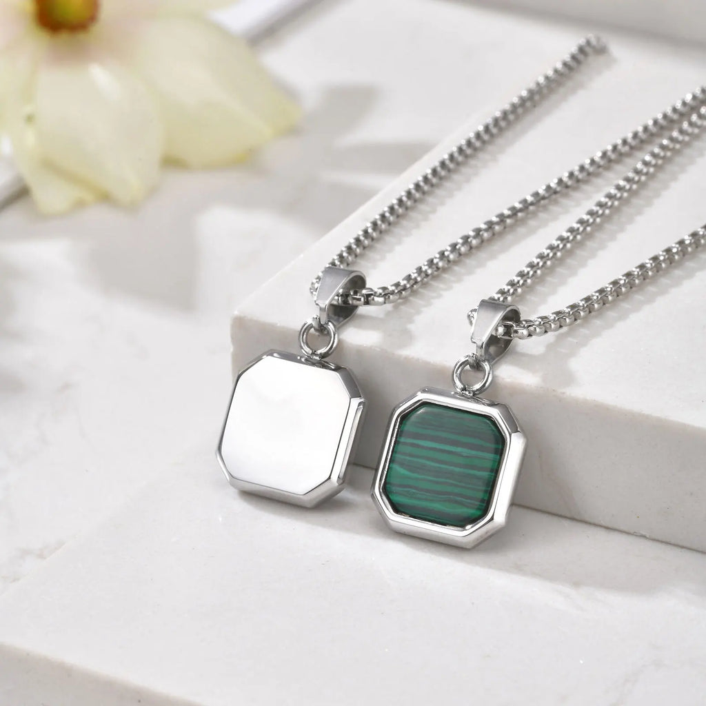 Elias Watermelon Pendant Necklace